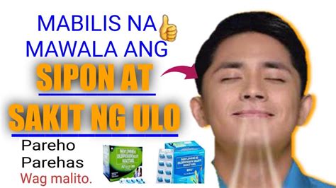 Gamot sa Sipon at Baradong Ilong .